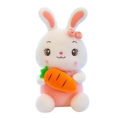 Brinquedo de pelúcia Kawaii Rabbit 45cm rosa