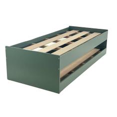 Cama Solteiro Bicama Cm-20 Madeira- Pinus Verde Oliva