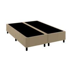 Base Cama Box Premium King Comum Bege