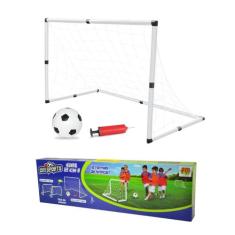 Trave Futebol Infantil Com Cola 2 em 1 DM Toys, DM-DMT5937