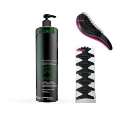 Mascara matizadora platinum green souple liss 1l