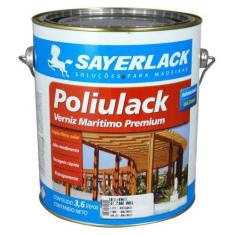Verniz Marítimo Poliulack Sayerlack Brilhante Galão 3.6L - Suvinil - S