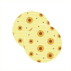 Sousplat Girassol - NSW, Sem base, 2 Peças