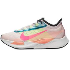 Nike WMNS Zoom Fly 3 PRM Tênis de corrida feminino, Barely Rose Rosa Explosão Atômica Rosa Dk Cinza fumê G, 35