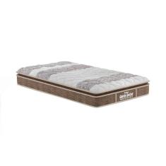 Colchão Solteiro Anatômico D33 - Firmepedic Guarda Costas Próintense Plus Pillow Top Brown (78x188x28) - Probel