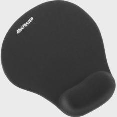 Mouse Pad Gel Pequeno Preto-MULTILASER-AC021