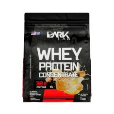 Whey Protein Concentrado Dark Lab, 1kg, Paçoca, Ganho de Massa Muscular