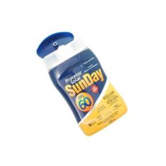 protetor solar 60 fps 120ml sunday nutriex kit com 12 unid. atacado