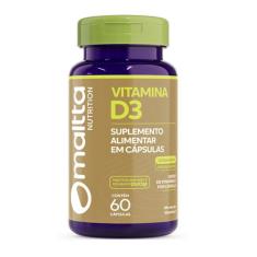 Vitamina D3 1000 UI 60caps 1 ao dia Maltta - Duom