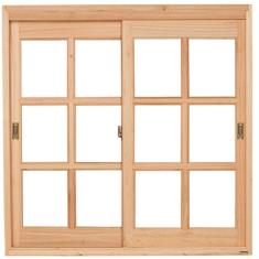 Janela Correr sem Veneziana Quadriculado 2,00mx1,00mx12cm