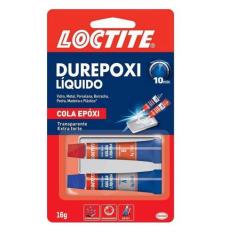 Cola Epóxi Durepoxi Liquido 16G 10Min Loctite Transparente