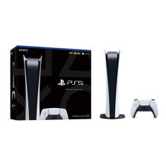 Playstation 5 Sony 825gb 1 Controle Sem Fio Digital Sem Cor Branco Digital Sem Disco