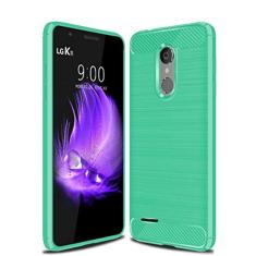 Capa para LG K11, toque macio, proteção total, anti-arranhões e impressões digitais + capa de celular resistente a arranhões para LG K11
