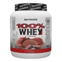 100% Whey Nutrata 900G Baunilha Nutrata