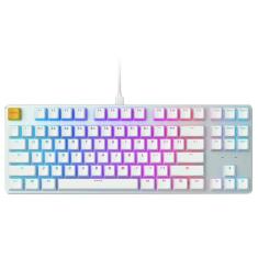 Teclado Gamer Glorious Glo-GMMK-TKL-BRN-W RGB Branco - com Fio (Ingles