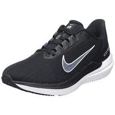 Nike Tênis masculino, Preto, branco, cinza escuro, 42