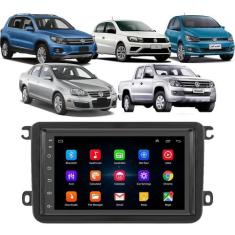 Kit Central Multimídia Android Gol G7 Amarok Jetta Tiguan Passat Fox 7