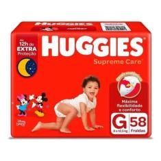 Fraldas Huggies Supleme Care G C/58 Unidades