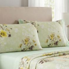 Jogo de Lençol Casal Padrão 4 Peças 100% Algodão Percal 180 fios Babad