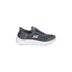 Tenis Skechers Cinza Masculino Original Calce Facil 216324-Masculino