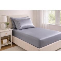 Lençol Solteiro Avulso 600 Fios Com Elástico algodao egipcio - Rafalor