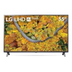 Smart TV LG 55' 4K UHD 55UP7550PSF WiFi Bluetooth HDR Inteligência Artificial Google Alexa