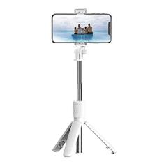 lifcasual BT Selfie Stick Dobrável Tripé 360 ° Rotação Suporte multifuncional portátil para celular ajustável para tirar fotos e gravar vídeos de shows ao vivo