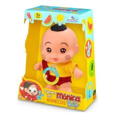 Boneco Baby Cascão - Turma Da Monica Fala Frases Adijomar