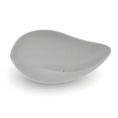 Cuba De Apoio Oval 54X37,5Cm Ruy Ohtake Roca Stone