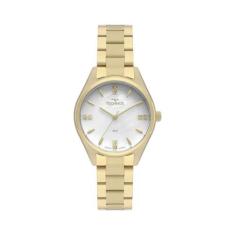 Relógio Dourado Feminino Technos Boutique 2036Mkq/4B