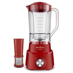 Liquidificador Britânia Diamante Vermelho 900W, 220V