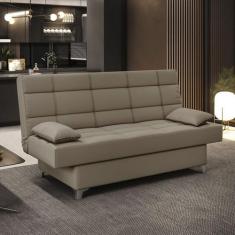 Sofá Cama 02 Lugares com 02 Almofadas Virgínia Plus - Lumalar