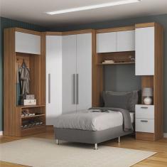 Guarda-roupa Modulado Viena 7 Portas 2 Gavetas5 Peças Espresso Móveis