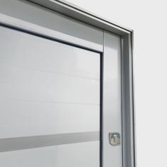 Porta Pivotante Lambril Premium com Puxador Lado Esquerdo Elite 216x120