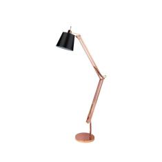 Luminária De Chão De Metal Scope 182cmx30cm Bella Iluminação Cobre