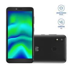 Smartphone Multilaser F Pro 2 32GB 4G Wi-Fi 5.5&quot; Dual Chip 1GB RAM Câmera 8 MP + 5MP Android 11 - Preto