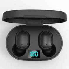 Fone de Ouvido Bluetooth 5.0 TWS com Display LED – Sem Fio, Redução de Ruído, Compatível Android e iPhone, Resistente à Água