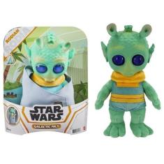 Pelúcia Star Wars Rodian Amigos Galacticos Com Bolsa de Transporte - M