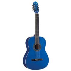 Violão Acústico Memphis 6 Cordas Nylon ac 39 Azul AC39