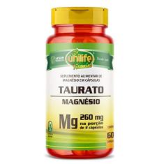 Magnésio taurato Unilife 60 cápsulas