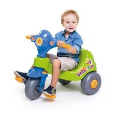 Triciclo Infantil Calesita Com Empurrador Velocita - Haste Removível