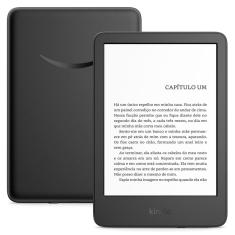 Kindle Amazon 11ª Geração com Tela de 6”, 16GB, Wi-Fi e Iluminação Embutida - Preto