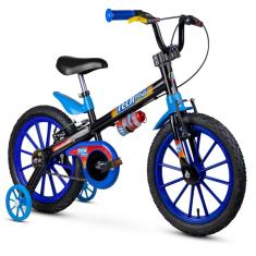 Bicicleta de Passeio infantil Nathor Aro16 Tech boys Garrafa