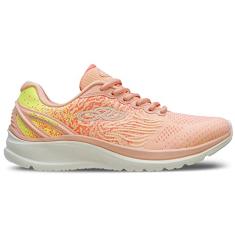 Tênis Olympikus Fluido Feminino Corrida - Caminhada Coral/Bege 35