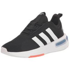 adidas Tênis infantil masculino Racer Tr23, Core Black/White/Solar Red, 16