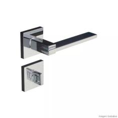 Fechadura Nina Cromado Banheiro - Pado