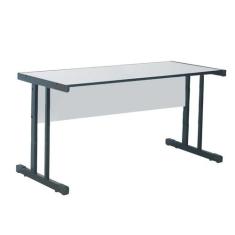 Mesa de Escritorio 140 cm Metalúrgica Ubaense Cristal, Cristal