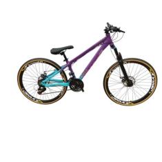 Bicicleta 24v Vikingx Aro 26 Tuff 44 Aluminio Freio Hidraulico Rodas V