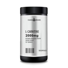 L-carnitina 2000mg redutor de medidas - 120 cápsulas - 60 doses - clea