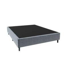 Base para Cama Box Casal Celine (40x138x188) Cinza